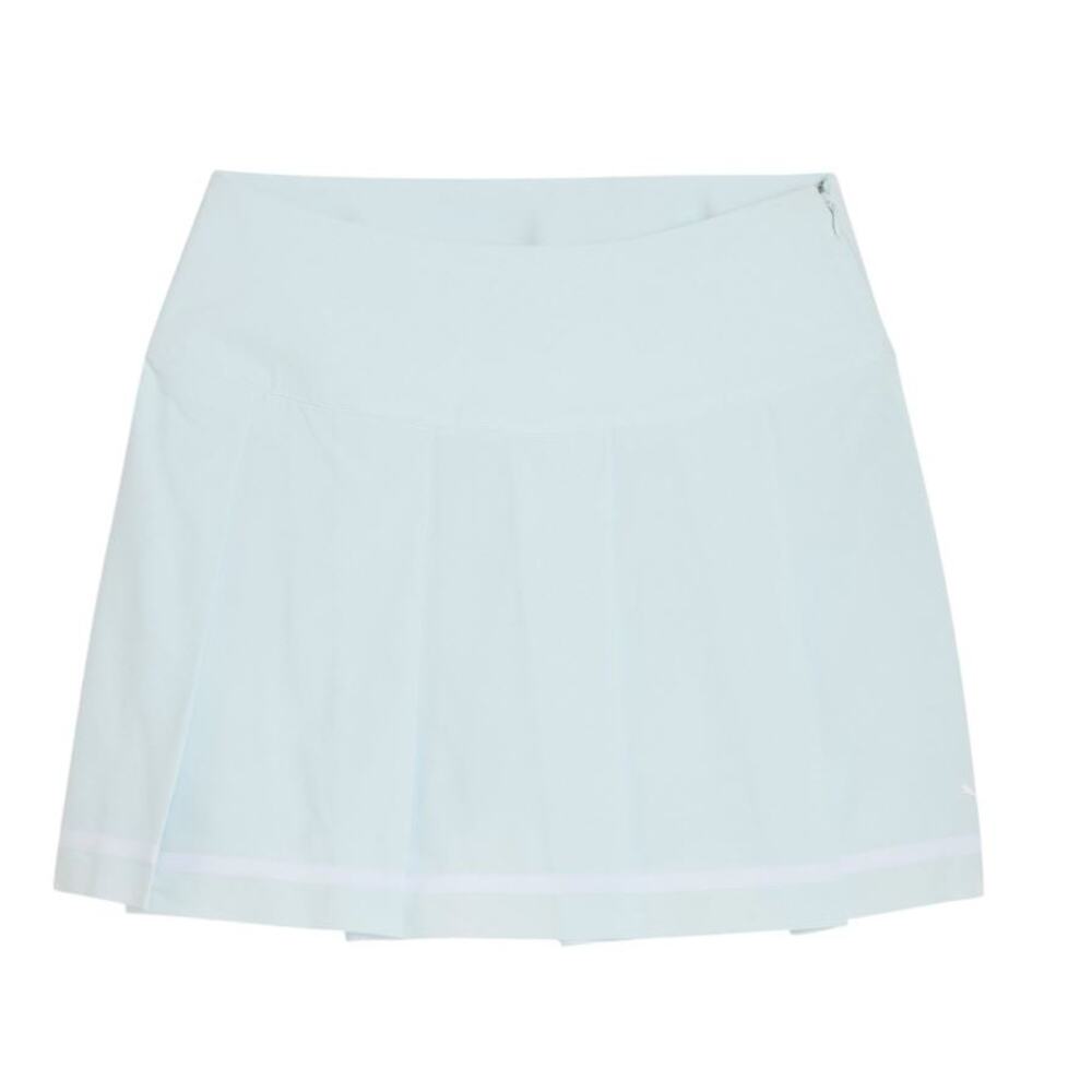 PUMA Golf Skort Pleated Performance Built-In Shorts Sage Green Large NWT 15" - Picture 15 of 16